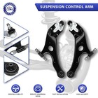 Control Arm Front Lower Susp Kit W  Ball Joint Tie Rod Sway Bar For 11-20 Sienna