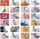 42pcs Presser Foot Kit For Singer  Brother  Janome Low Shank Sewing Machines
