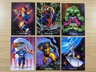 1992 Marvel Masterpieces Blue Promo Variant Card Complete Set Jusko Wolverine