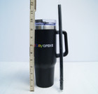 40oz Large Travel Mug Tumbler Cold With Straw Black Ebay Swag Hot New