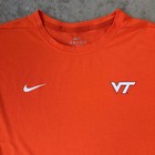 Nike Dri-fit Virginia Tech Hokies Long Sleeve Shirt Performance Training Mens Xl