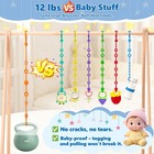 Dustproof Silicone Toy Straps 5 Pack 1 Bottle Holder Stroller Tether