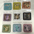 Pokemon Center Eevee Collection Coaster Complete Set Of 9 Eeveelutions Japan New