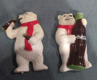 Vintage 1998 Always Coca-cola Polar Bear Magnets