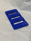 Hot Wheels Compatible 4 Lane Connectors  blue 