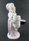  rare  - Antique Double Open Salt - Old Woman W 2 Frying Pans - Staffordshire