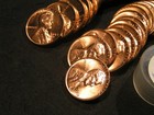 1957 D  Lincoln Wheat Cents Original- 1   Roll Bu Unc 