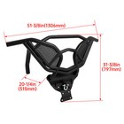 Rear Ready Bumper Guard W  D-ring For Can-am Maverick X3 2017-up Powder Coated