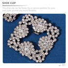  Bridal Shoe Clips Square Rhinestone Accessories Women s Bride Buckle