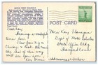 C1940 Motor Ferry Kalakala Worlds First Streamland Vessel Service Puget Postcard