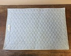 Vera Bradley Placemat Quilted Cotton Blue Yellow Excellent Barely Used