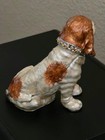 Rucinni Basset Hound Dog Jeweled Enamel Hinged Trinket Box  as Is 