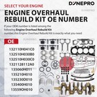 Overhaul Engine Rebuild Kit For Toyota Camry Solara Rav4 Scion Tc Xb 2 4l 2azfe