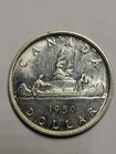 1950 Canada Silver Dollar Brilliant Uncirculated Silver Coin George Vi
