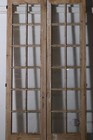Vintage Double French Glass Door L122