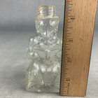 Antique 1890s Bottle Teddy Roosevelt Bear Or Learned Fox Figural Reading Candy