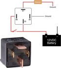 Car Relay 12v 80a Spst 4-pin Heavy Duty Relay Car Dc Normal Open Relay 2 Pcs