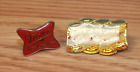 Lot Of 2 Vintage Miller Beer Collectible Enamel Souvenir Enamel Lapel Pin