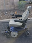 Pride Jazzy Power Wheelchair Joystick Control Blue Gray New Batteries 