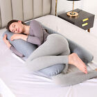 Pregnancy Pillow Full Body Maternity Women U j-shape Side Sleeper Support Pillow