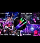 Led Flashing Glow Foam Sticks For Wands Batons Events Parties 20pcs Included