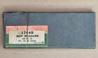 Vintage Keuffel   Esser K e 1744d Map Measure Tool Original Box  Metal Dial