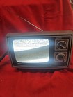 Vintage 1970s Admiral 9b740  9  Portable B w Television Retro  Tested  Nice 