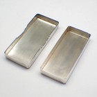 Japanese Crane Bird Design Box Rectangular Form Sterling Silver