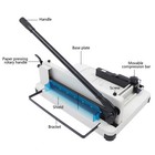 Paper Trimmer Professional Manual Guillotine Paper Cutter Heavy-duty Metal Base
