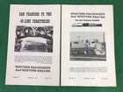 Lot Of 12  1976 Western Railroader Magazine  Train Locomotive  Railway