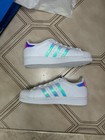 Adidas Originals Superstar White Hologram Aq6278 Youth 4y