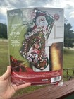 Bucilla Felt Christmas Stocking Kit Gingerbread Photo Frame Santa Hb86411 New