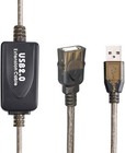 Usb 2 0 Type A Male To A Female Active Repeater Extension Cable 50ft  High Speed