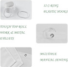 72x72 Inch Striped Shower Curtain Graphic Black White Bathroom Curtains Abstract