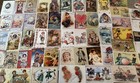 Huge lot Of 89 Modern holidays   Greetings postcards Reproductions New unused