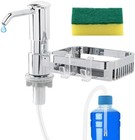Soap Dispenser For Kitchen Sink With Sponge Holder   Under Counter Soap Dispe   