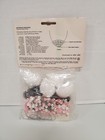 Vintage Walco Push Pin Sequin Beaded Christmas Ornament Kit  3449 Mice