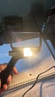 Vintage Bausch   Lomb Illuminating Magnifier  Tested With Original Tag 