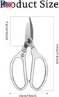 Qianyu Heavy Duty Leather Scissors All Metal Large Comfortable Shears Profession