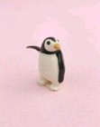 Vintage Hagen Renaker Baby Penguin  232 Miniature Ceramic Figurine Repaired     