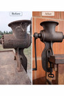 Antique Enterprise Mfg Co  Food Chopper No  202   Cast Iron Meat Grinder