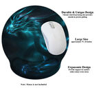 Gaming Mouse Pad W Wrist Rest Support   Non-slip Base  Durable Ergonomic Design