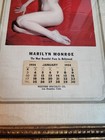 1954 Marilyn Monroe Tear Away Caledar  Vintage Original In Great Condition  