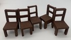 Wood Dollhouse Furniture Lot 20 Pcs Vintage Miniatures Bed Chairs Tlc Repair