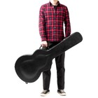 Black Grain For Gibson epi Es-335 Jazz Electric Guitar Leather Case Drum Face