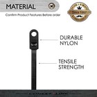 100 Nylon Cable Wire Zip Ties Mounting Hole Nail Screw  50 Lbs 10  Inch Black
