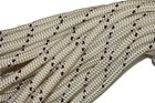 9 16  X 100 Ft  Double Braid Polyester Rope Yacht Braid White burgundy