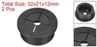 2 Pcs Cable Cord Grommet 1-1 8 Inch Desk Grommet Flexible Rubber Grommets