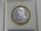 1967 Franklin Mint John Quincy Adams  925 Sterling Silver Proof Coin - Medal