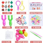 2500  Rubber Band Bracelet Kit  Loom Bracelet Making Kit For Kids  Rubber Bands